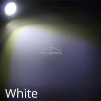 2Pcs DRL 18MM Lámparas De Ojo De Águila Para Coche Con Carcasa De Plata LED De Día Para Automóviles Luz De Parada Retroiluminación Universal 12V 9W - details 3