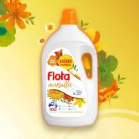 Detergente Liquido Concentrado FLOTA Marsella - 5 Litros  100 Lavados - Máxima Eficacia en Agua Fría - Ideal para Ropa Blanca y de Color - Pack de 2 Unidades - FLOTA. - details 0