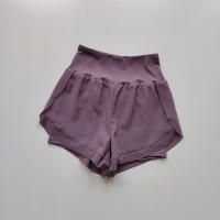 Shorts Deportivos De Verano Para Mujer Malla 2 En 1 Secado Rápido Yoga Transpirables Cintura Alta Para Correr Fitness - details 7