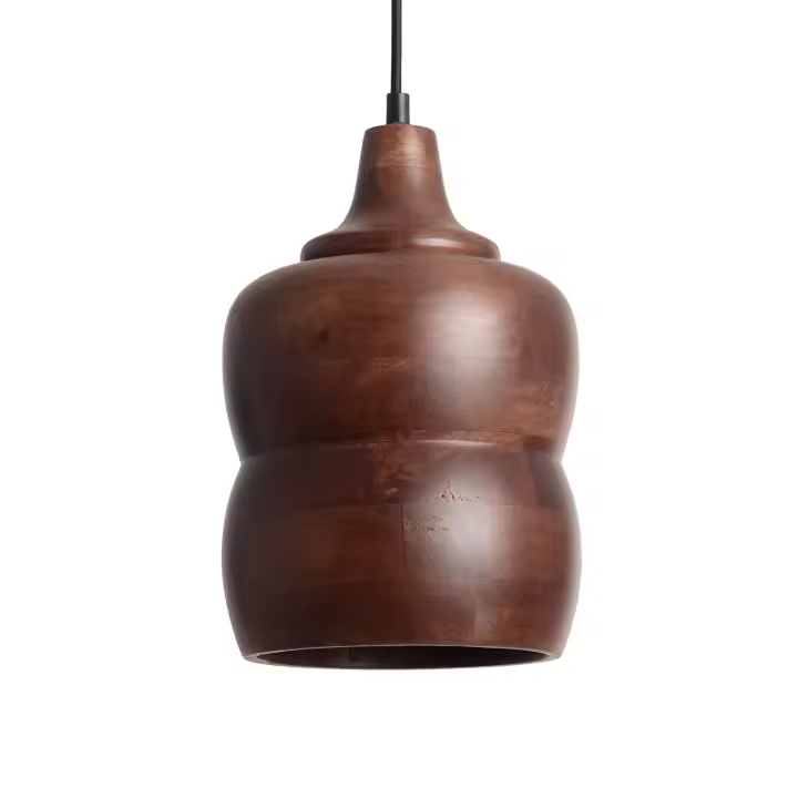 Ledkia Lámpara Colgante Madera Kanan II Natural - 1