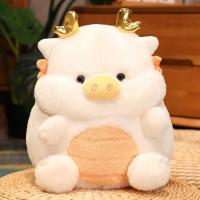 Muñeco De Peluche Divertido Cerdo Y Dragón 30cm Regalo De Cumpleaños Y Navidad Juguete Suave De Animal Para Niños Y Adultos - details 6