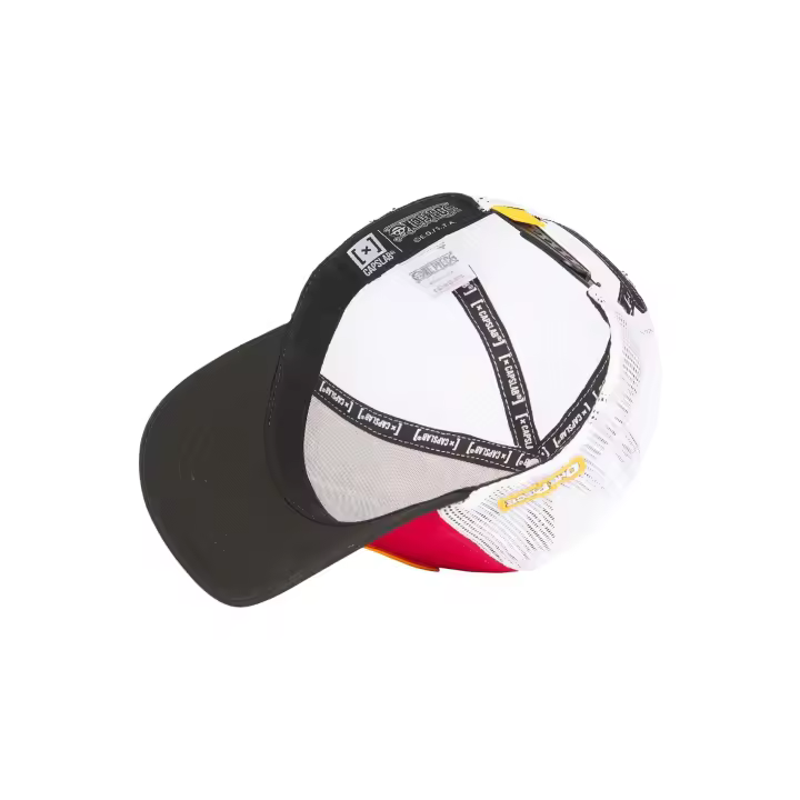 Gorra Capslab Roja One Piece Skull Trucker Cap - 1
