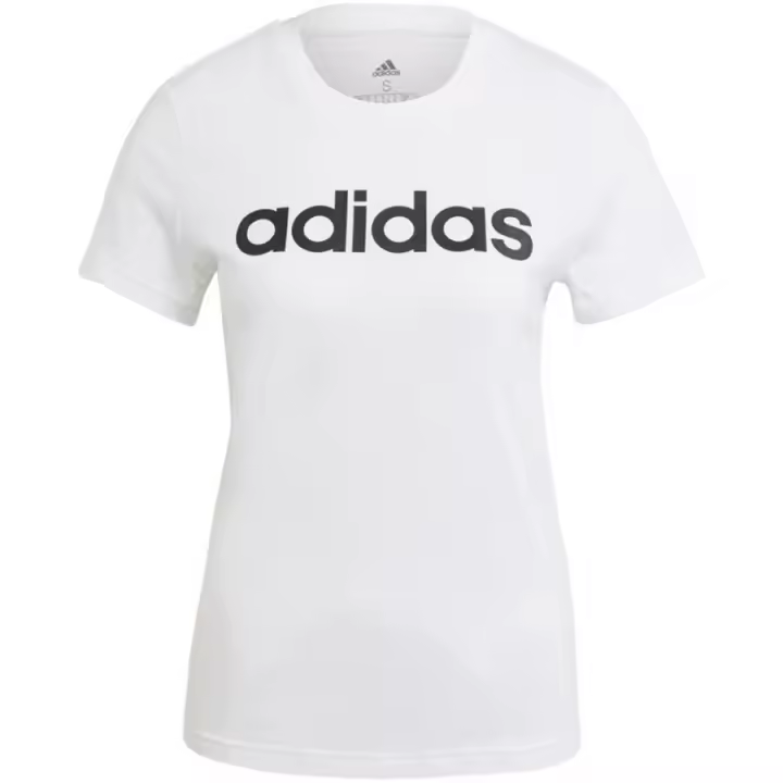 T-shirt adidas Essentials Linear W GL0768 – Camiseta de la colección Essentials con logo lineal de adidas, ideal para un estilo deportivo y relajado en el día a día. - 1