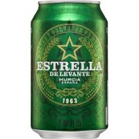 CERVEZA ESTRELLA LEVANTE 33 CL LATA - CAJA 24 UNIDADES - details 0