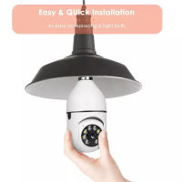 Cámara Inteligente HD 1080P E27 Bombilla WIFI Con Visión Nocturna Audio Bidireccional Seguimiento Humano Para Seguridad Doméstica Y Exterior - details 25