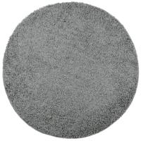 vidaXL Alfombra peluda de pelo largo moderna PAMPLONA Ø 120 cm Color Antracita,  Beige,  Crema y mas Alfombras de área  Alfombra de Piso para Sala de Estar Dormitorio Habitación Salón - details 9