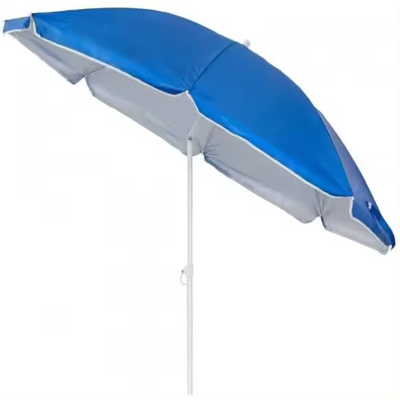 PLUSHOME Sombrilla playa,Parasol Protección Solar Upf +50 4 Colores Surtidos Nylon 160 Cm/180 Cm/200Cm/220Cm - Color surtido - 1