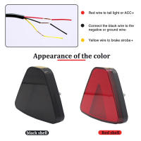 Luz De Freno Piloto LED Dinámica Universal Para Coche Moto Seguridad Reversa Estroboscópica Luz Trasera De Auto BBA 12V - details 2