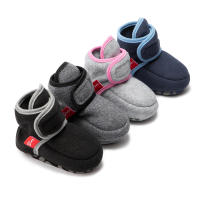 Nuevos Zapatos De Bebé Con Calcetines Botas Para Niño Y Niña Suela De Algodón Botines Cortos Para Recién Nacidos Primera Caminatas Infantiles Zapatos Para Cuna - details 3