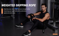 Cuerda De Saltar Pesada De 25 Mm*3 M Para Fitness Y Entrenamiento De Batalla Cuerda De Saltar Para Hombres Y Mujeres De 10 Pies - details 0