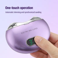 Afeitadora De Uñas Eléctrica 2 En 1 Cortador Y Pulidora Recargable Por USB Para Bebés Adultos Y Ancianos Máquina De Pulido De Uñas - details 4