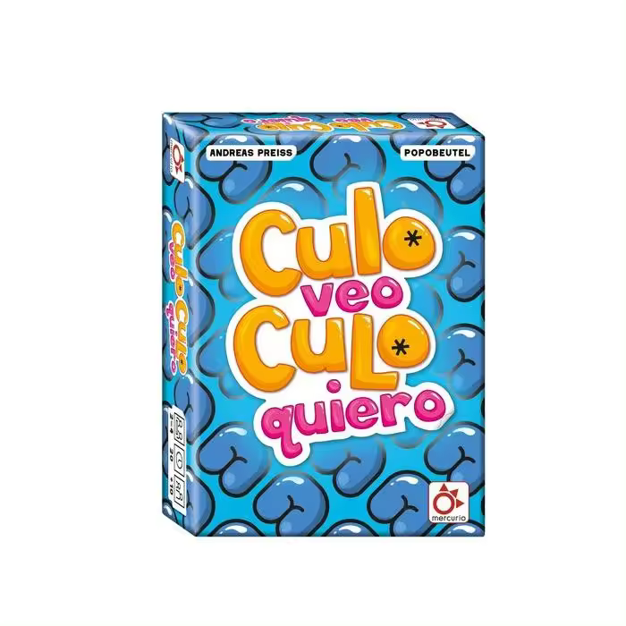 MERCURIO JUEGO DE MESA CULO VEO  CULO QUIERO JUEGO DE MESA 13x17x4 Cms. - 1