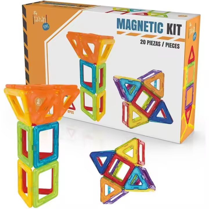 Magnetic Kit 20 Piezas Tachan Juegos de construcción,ref.709T00632 - 1