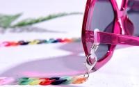Cadena De Gafas Moda Para Mujer Lanyard De Mascarilla Correa De Cuello Acrílico Trendy Portador De Gafas De Sol Y Corrector De Moda Para Fiesta - details 3