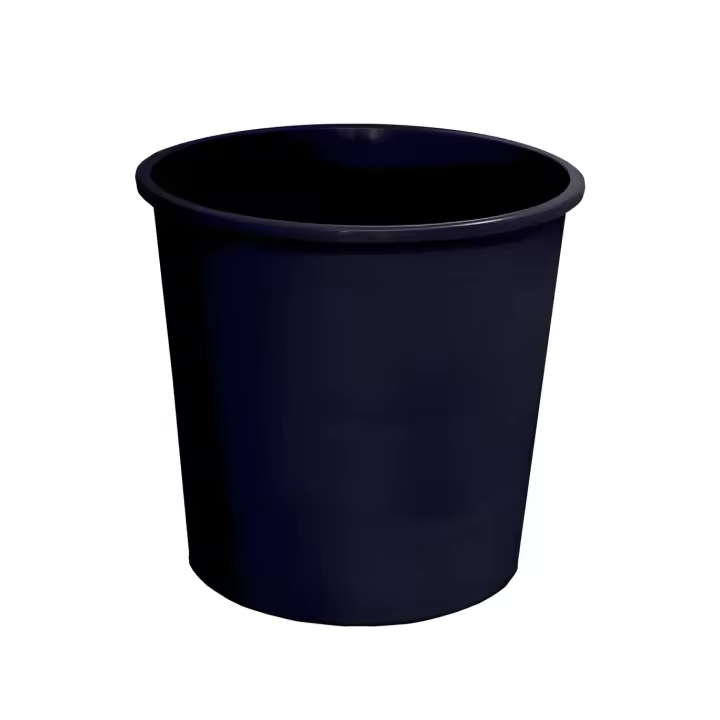 PAPELERA PLÁSTICO AZUL Resistente para Cubos de Basura y Reciclaje - 1