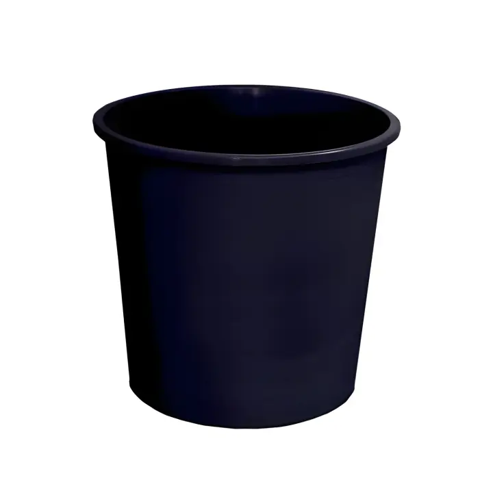 PAPELERA PLÁSTICO AZUL Resistente para Cubos de Basura y Reciclaje - 1