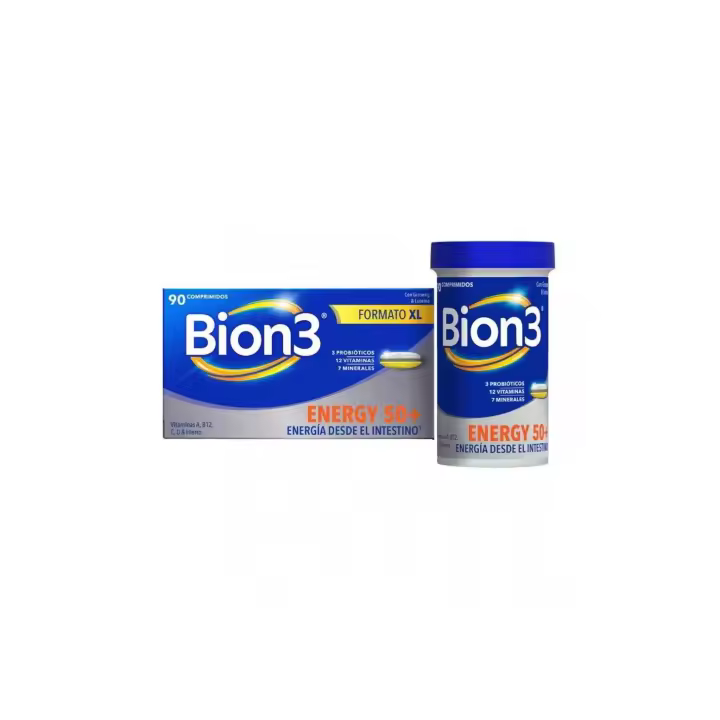 BION 3 ENERGY 50+ FORMATO XL 90 COMPRIMIDOS - 1