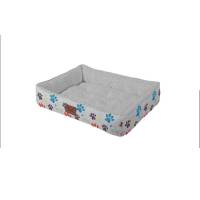 Jaula para perros, cálida cama para perros medianos y pequeños, funda extraíble, lavable a máquina, cama de felpa para mascotas - details 0