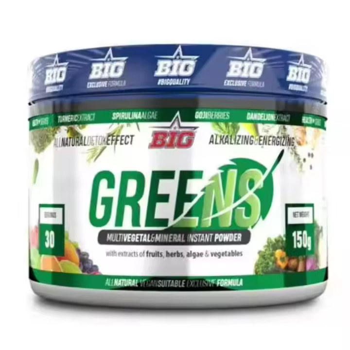 Suplemento Greens BIG NUTRITION - 150 G - Desintoxicación y Normalización - 1