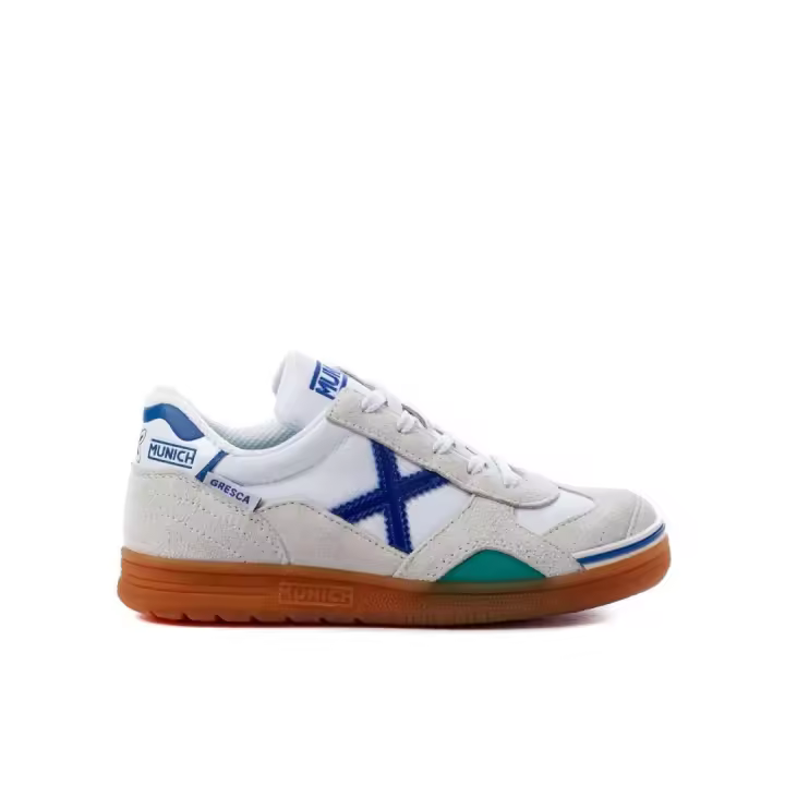 Zapatilla Junior Munich GRESCA KID  Blanco - 1