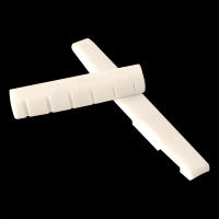 Juego De Nut Y Puente Para Guitarra Acústica Folk Real Hueso 43MM*6MM*9MM Y 72MM*3.0MM*9MM Accesorios De Guitarra - details 3
