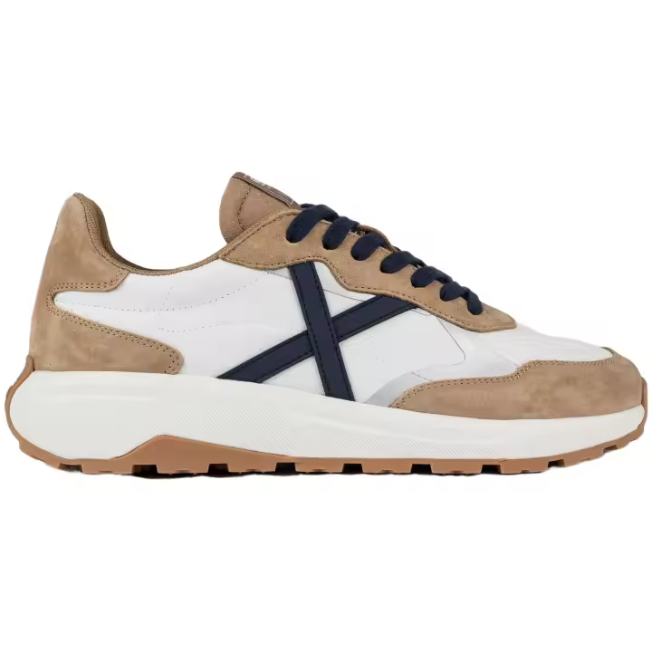 Zapatillas marca Munich modelo 4599004 para unisex en color blanco - 1