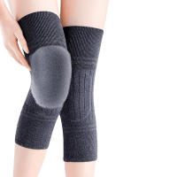 Protector De Rodilla Para Invierno Con Pelo De Conejo Para Hombres Y Mujeres Personas Mayores Alivio Del Dolor De Rodilla Deporte Running - details 5