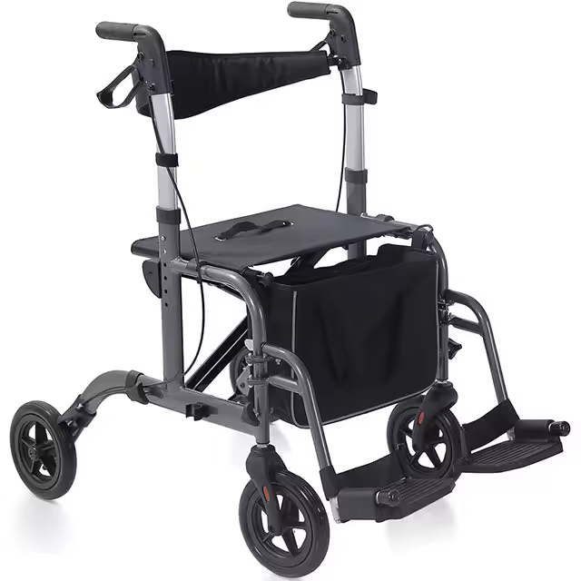 Rollator Andador de Aluminio para Deambular 4 Ruedas Ortoprime Ortoprime - 1