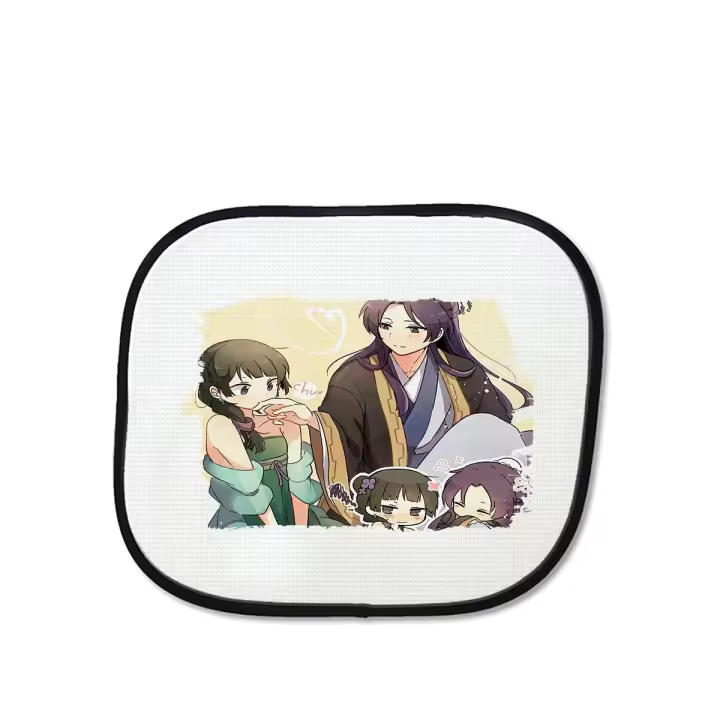 MERCHANDMANIA Parasol Kusuriya no Hitorigoto personajes Xiaolan Ah-Duo sunshield coche - 1
