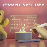 Tablero De Notas LED Creativo Con Luz Nocturna USB Iluminación Suave Cálida Para Decoración De Habitaciones Niños Novias - details 0
