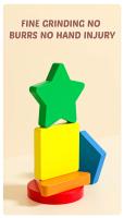 Juguetes Educativos De Madera Para Bebés Formas Colores Bloques De Construcción Montessori Regalos Para Niños Y Niñas 3-12 Años - details 7