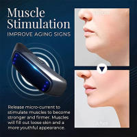 Dispositivo De Belleza EMS V-Face Masajeador Eléctrico Inteligente Para Modelar La Cara Y Eliminar El Doble Mentón Con Carga USB Herramienta Para Delgazar La Cara - details 1