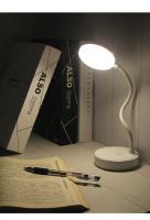 Lámpara De Escritorio LED Recargable Por USB Con 3 Niveles De Iluminación Toque Portátil Protección Ocular Para Dormitorio Lámpara De Mesa Contemporánea - details 9