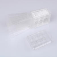 10Packs Molde Para Velas De Cera Claro De Concha Moldes Para Velas Sin Fuente De Fuego Cajas De Velas PVC Originales De China - details 5