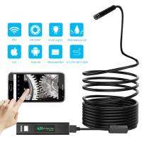 Cámara De Endoscopia WiFi KERUI 1200P Mini Snake USB Impermeable Para Inspección De Coches Y Smartphone iOS Android - details 0