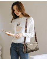 Bolsos de cuero genuine para Mujer, de 3 Capas de hombre de cuero de Vaca Bandolera, de diseño de lujo, Gran capacidad - details 1