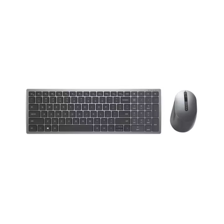 DELL - Ratón y teclado inalámbricos multidispositivo - KM7120W - español (QWERTY) KM7120W-GY-SPN - 1