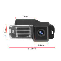 Cámara De Retrovisores Para Coche 12V Para VW Passat B7 CC POLO Golf 4 MK4 Visión Nocturna Ángulo De 170° Accesorios De Auto PDC Parktronic - details 2