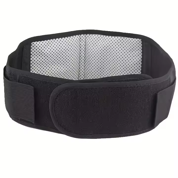 Cinturón De Apoyo Para La Espalda Y Cintura Con Terapia Magnética Auto-caliente Ajustable 20 Imanes Masajeador Deportivo Para La Cintura Material No Tejido - 1