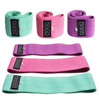 Banda De Resistencia De Tela Antideslizante Para Yoga Y Ejercicios De Glúteos Equipo De Entrenamiento De Musculación Non-slip Booty Workout Trainer Thicken Bands - details 9