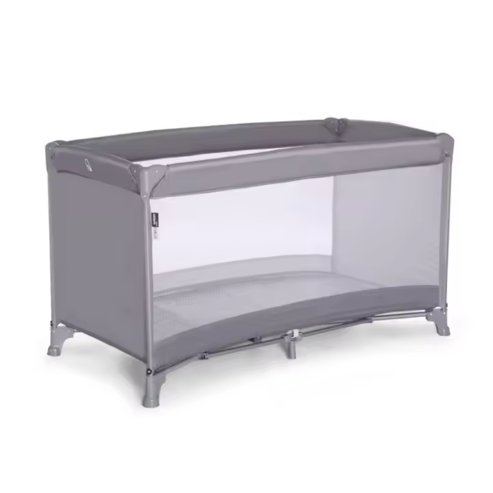 Cama de viagem 120 x 60 cm Asalvo Creta Grey - 1