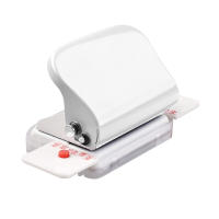 Pegatina De Papel A4 A5 B5 6 Agujeros Punzón Metálico Portátil Capacidad De 5 Hojas 6mm Para Diario Planificador Cuaderno De Recortes - details 5