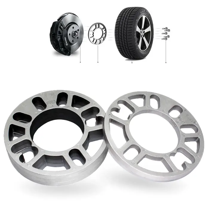 M MODAUTO Separador Llanta Universal, Separador Ruedas del Vehículo, Adapta PCD 4x98/100/110/108/112/114.3, 5x100/110/108/112/114, Aleación de Aluminio, Universal - 1