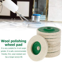 10/20Pcs Disco De Polvo De Lana De 4 Pulgadas Para Pulido Y Eliminación De Oxígeno Resistentes Accesorios Para Amoladora Angular - details 2