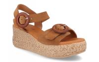 Sandalia de Plataforma Mujer 3777 BDA: Estilo Natural y Confort Premium Eleva tus pasos este verano con la elegancia rústica de las sandalias BDA. Este modelo destaca por su diseño de inspiración orgánica, combinando la suavidad del serraje con detalles - details 0
