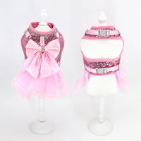 Set De Arnes Y Correa Para Perros Y Gatos Pequeños Y Medianos Con Borlas Respirables Ajustables De Nylon Para Puppies Y Kitten Vest Para Pug Chihuahua Bulldog Francés Accesorios De Mascotas - details 3