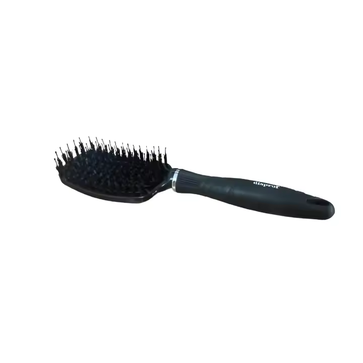 Disprof DISNA CEPILLO RAKE BRUSH NEGRO CON CERDAS DE JABALÍ Y NYLON - 1