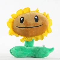 Peluche de girasol de simulación de 20 cm, almohada de girasol, muñeco de peluche con forma de planta, regalo de cumpleaños para niños - details 3