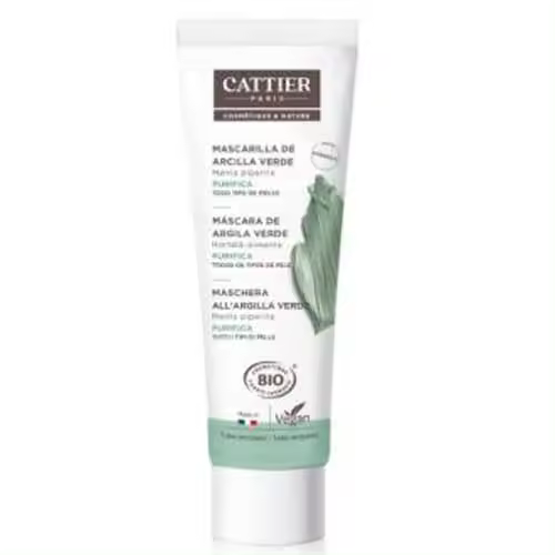 Cattier Mascarilla De Arcilla Verde Piel Grasa 100Ml. - 1
