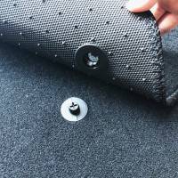 10 Sets De Clips Para Alfombrillas De Coche Universal Negro Soporte De Retención De Alfombrillas De Automóvil Para Panel De Trimmings PVC Negro - details 4